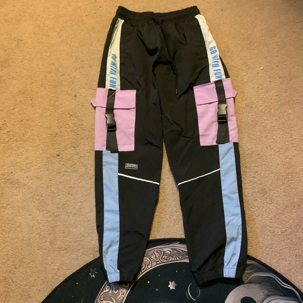 Breathable “cyberpunk” joggers